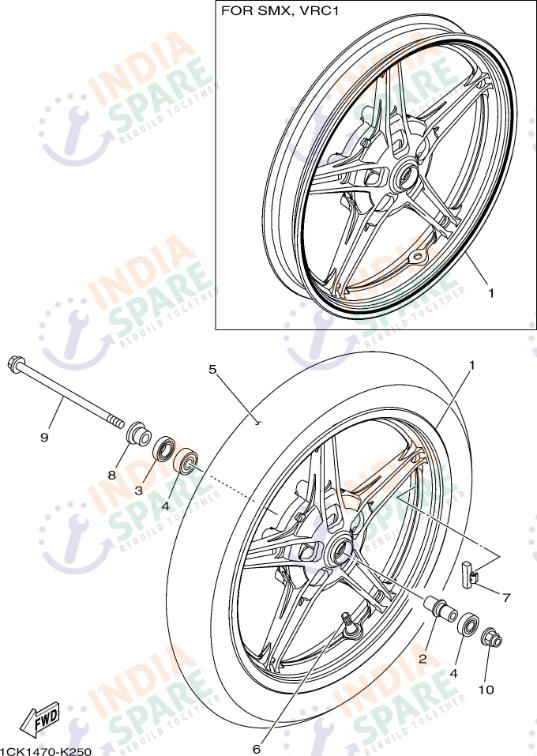FRONT WHEEL